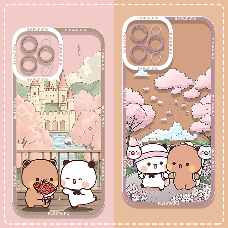 Samsung Galaxy A55 - Casing Ponsel Transparan Pasangan BUBU DUDU