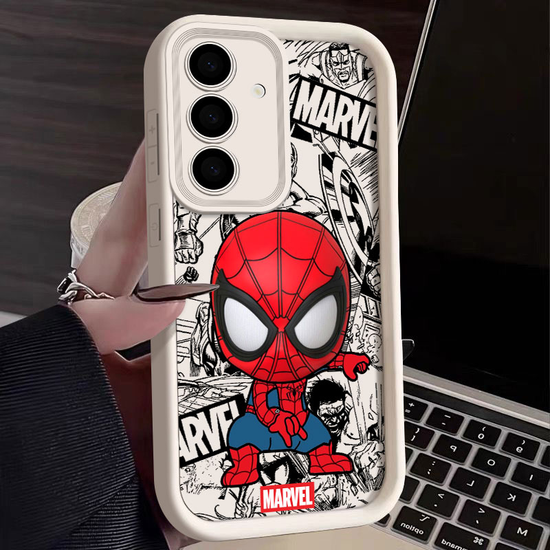 Samsung Galaxy S25 - Casing Lucu Marvel Spiderman untuk Samsung