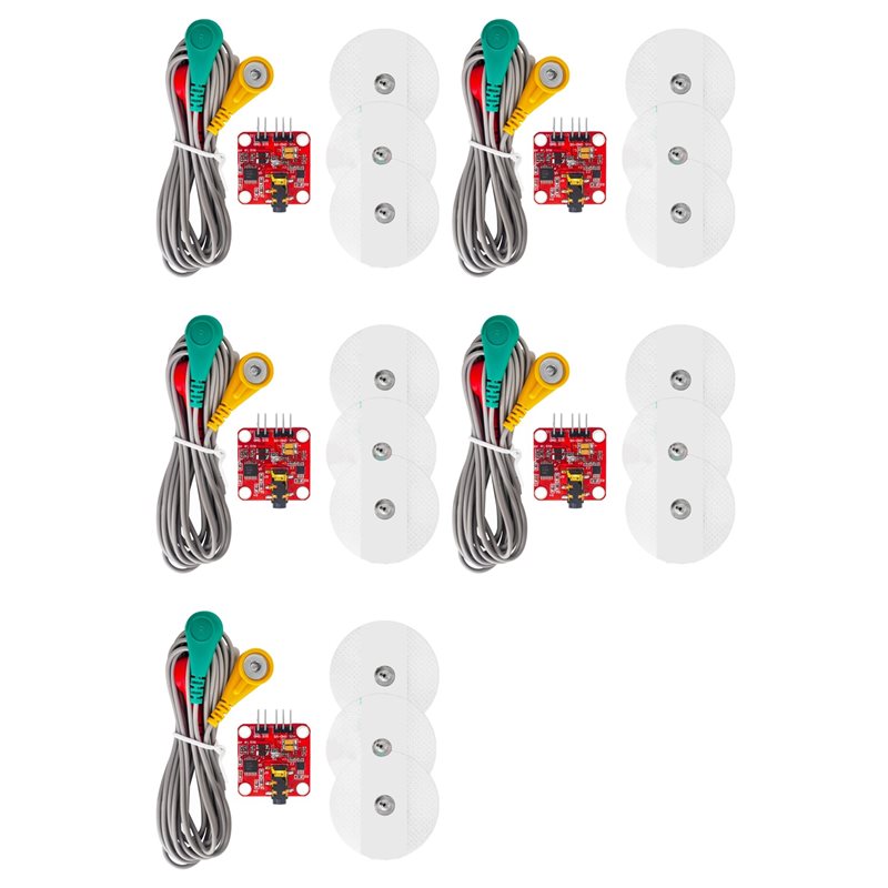 Muscle Sensor Emg - BTLIFE-5X Modul Sensor Listrik Otot Pengumpul