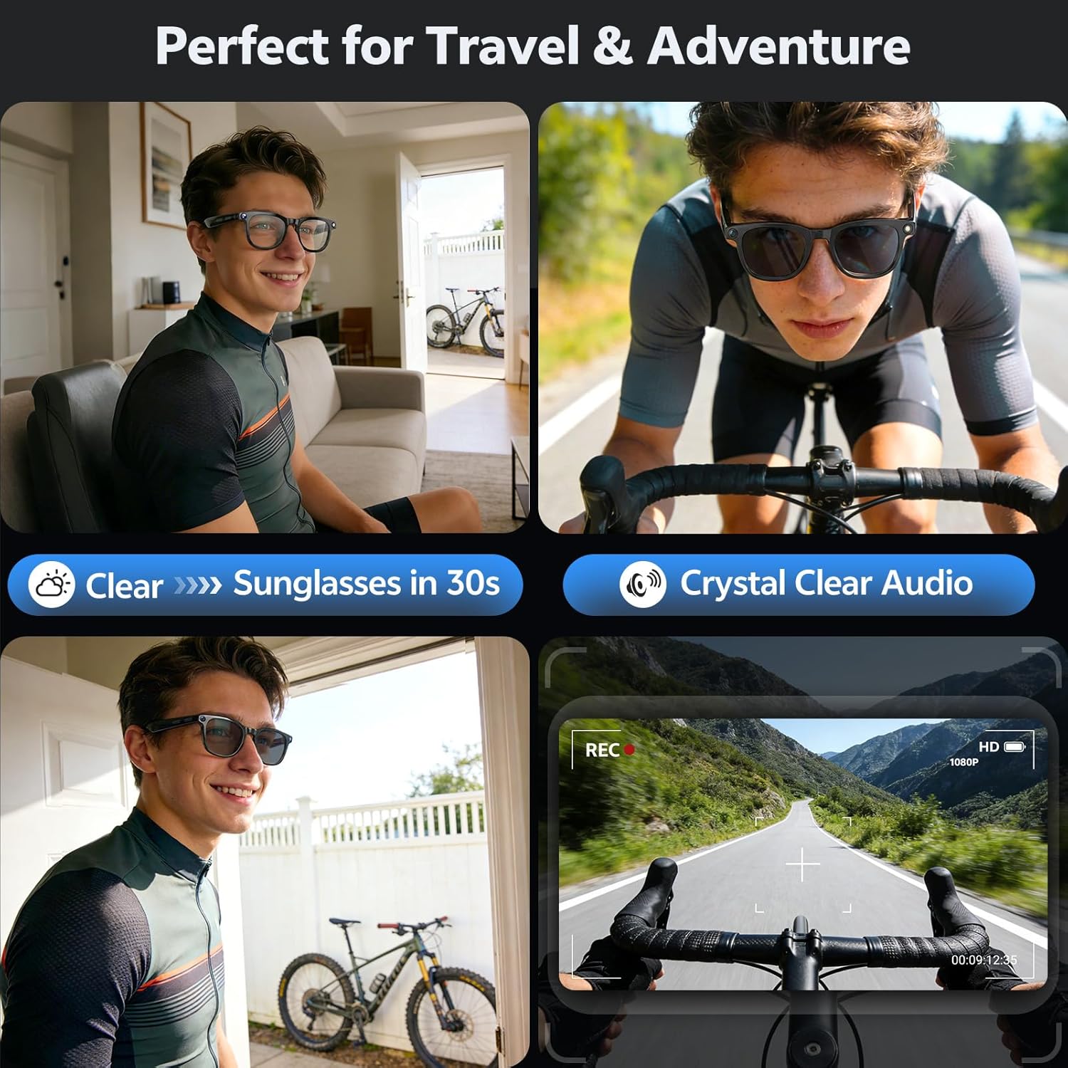 Kacamata Pintar 2026 4K 8MP Pr - Smart Glasses Lens ulasan dan harga