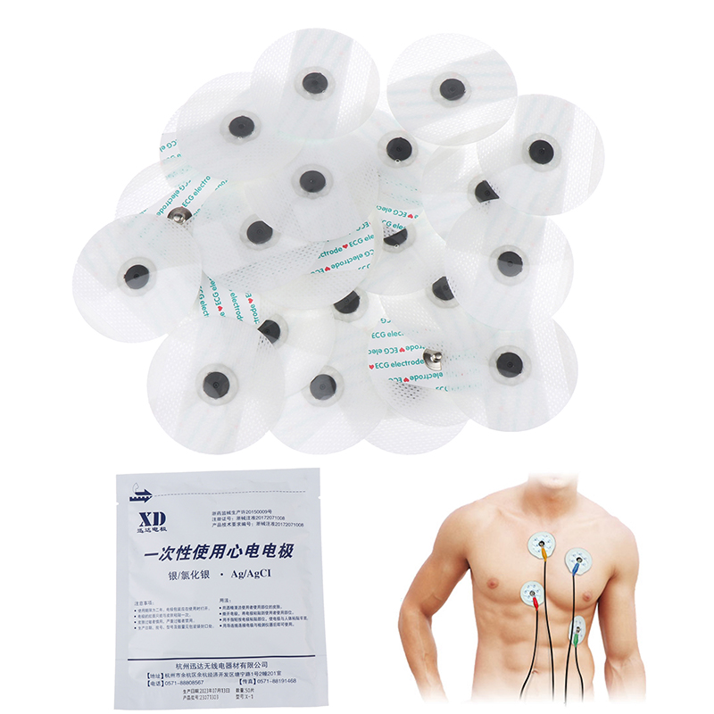 50 Buah/Tas Tambalan Elektroda - Ecg Patch Monitor ulasan dan harga