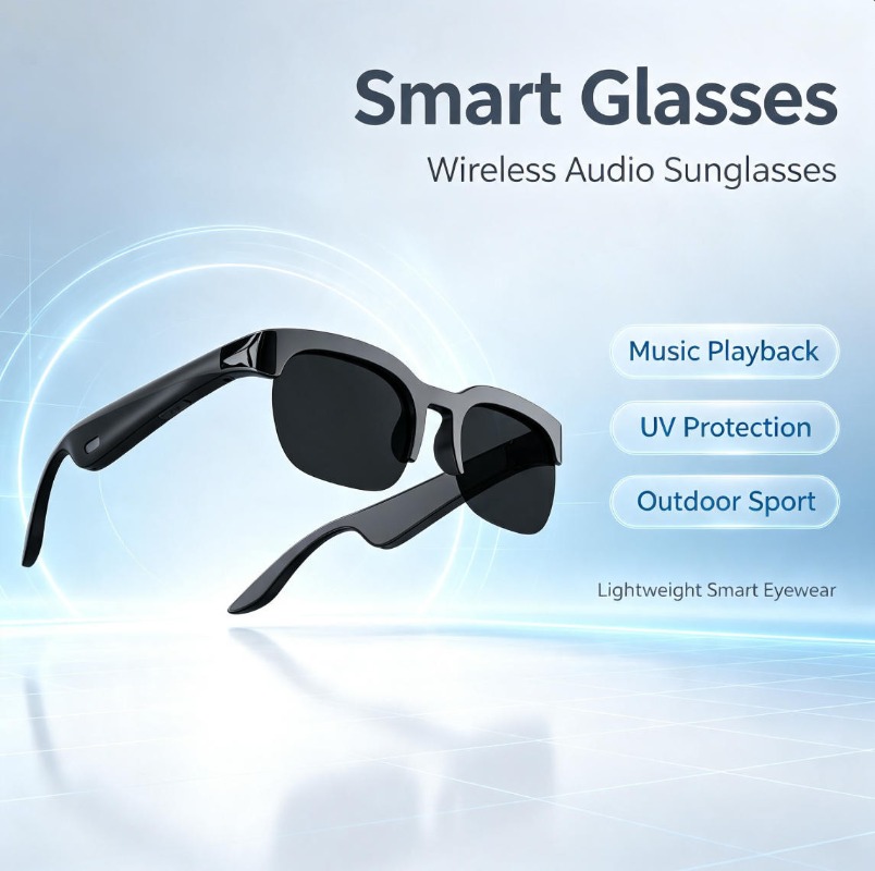 Kacamata Pintar Audio 2026, Pa - Smart Glasses Lens ulasan dan harga
