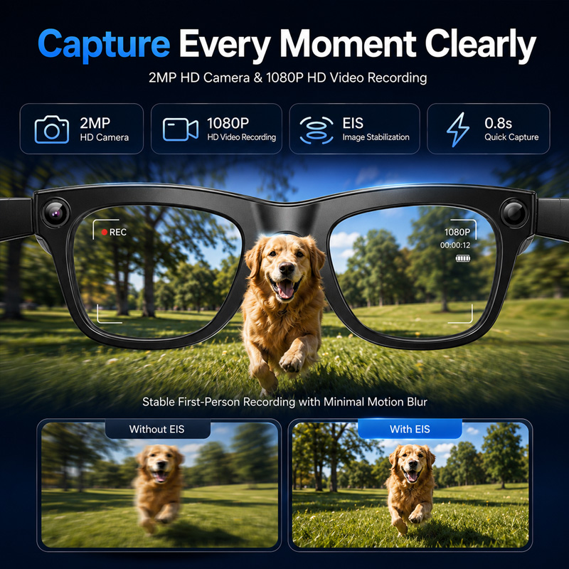 Kacamata Pintar 2026 200W EIS  - Smart Glasses Lens ulasan dan harga