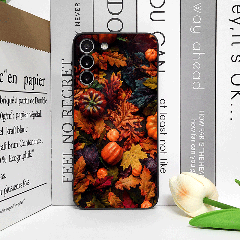 Casing Ponsel Motif Daun Maple - Huawei Nova 12 ulasan dan harga
