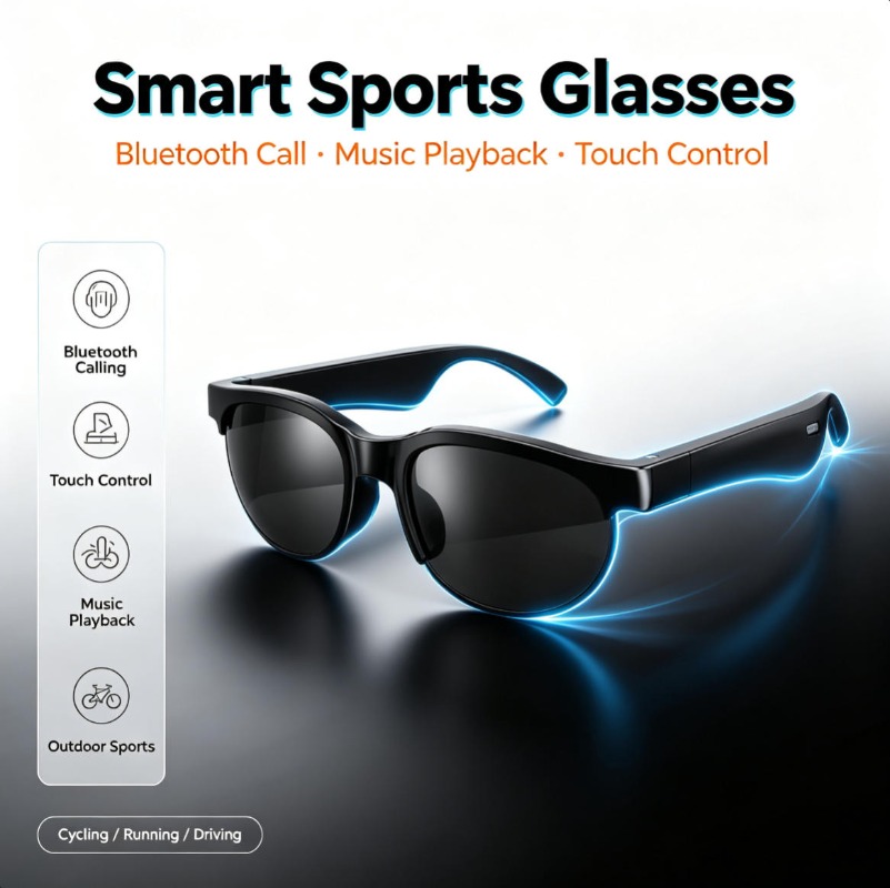 Kacamata Pintar Bluetooth XG88 - Smart Glasses Lens ulasan dan harga