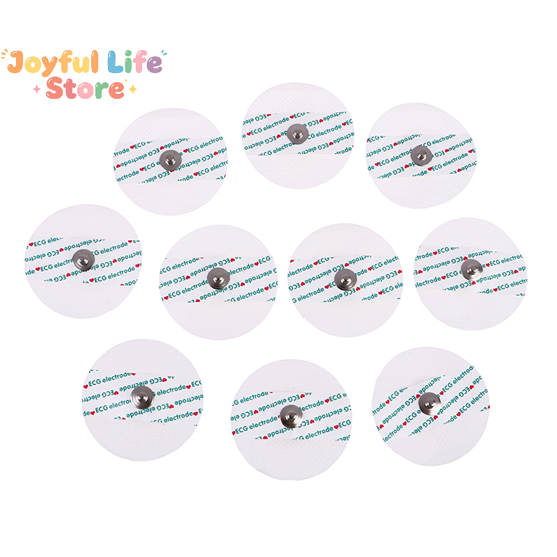 10 Buah Bantalan Elektroda EKG - Ecg Patch Monitor ulasan dan harga