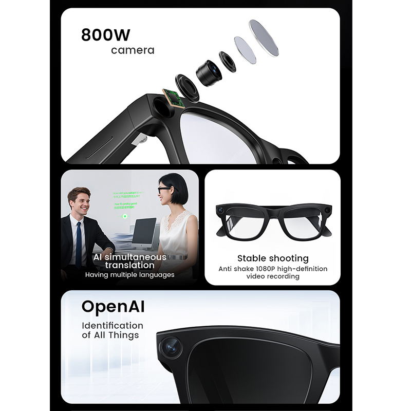 Kacamata Pintar Baru 2026 Kame - Smart Glasses Lens ulasan dan harga
