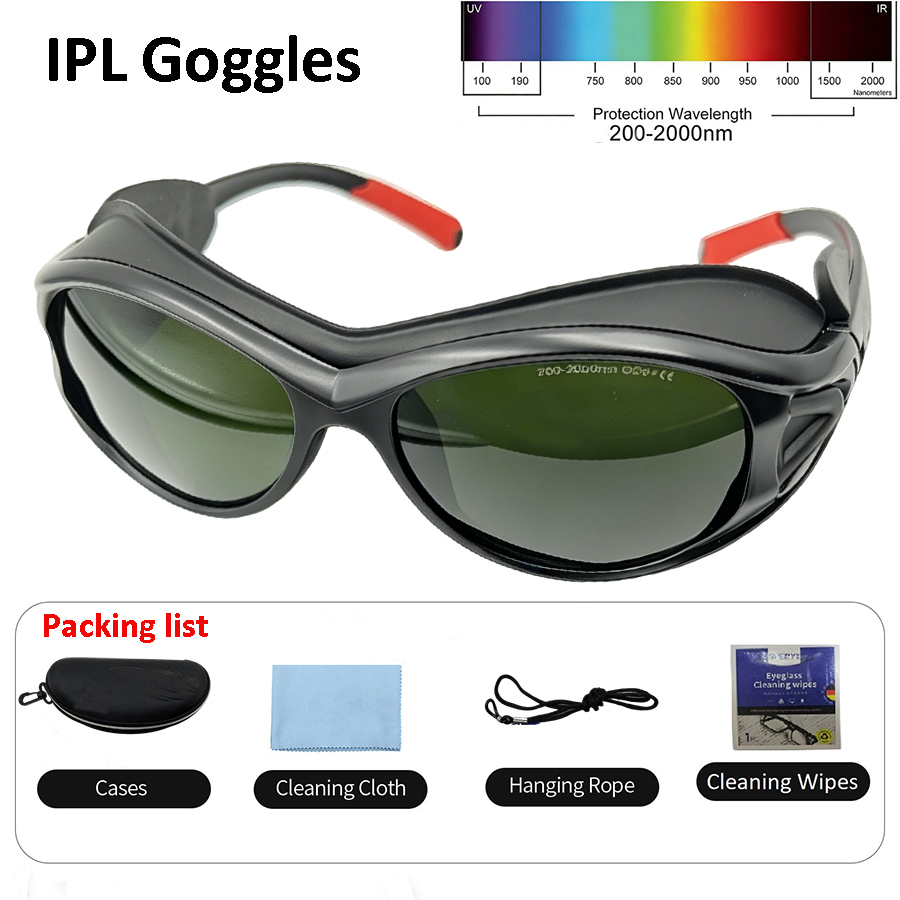 Kacamata Penghilang Bulu IPL T - Light Therapy Glasses ulasan dan harga