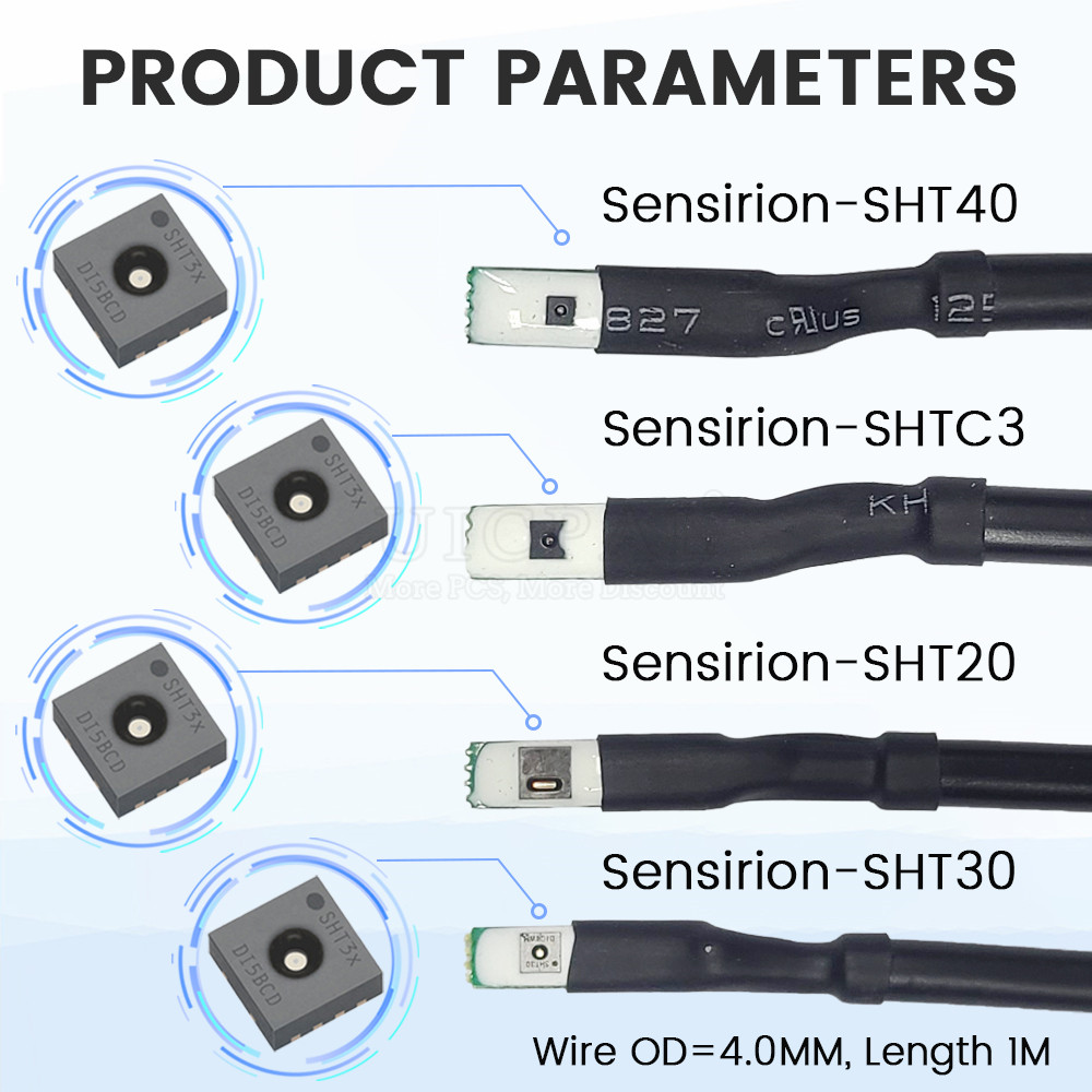 SHT40 SHT30 SHT20 SHTC3 Kabel  - Muscle Sensor Emg ulasan dan harga